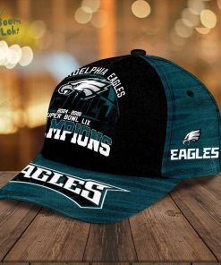 Philadelphia Eagles Super Bowl Champions Classic 3D Cap – Customizable with Your Name