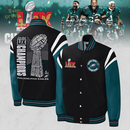 Philadelphia Eagles Super Bowl LIX Champions 2025 Bomber Jacket – Limited Edition