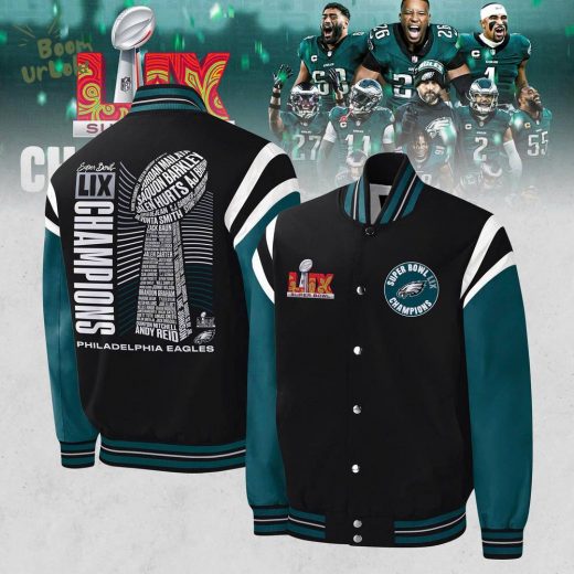 Philadelphia Eagles Super Bowl LIX Champions 2025 Bomber Jacket – Limited Edition