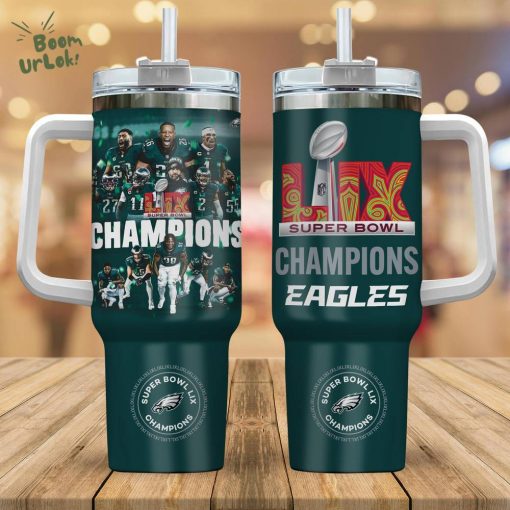 Philadelphia Eagles Super Bowl LIX Champions 2025 Stanley Tumble – Limited Edition