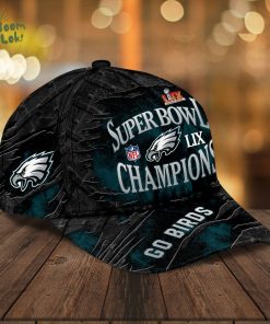 Philadelphia Eagles Super Bowl LIX Champions Go Bird Classic Cap – Limited Edition 2025