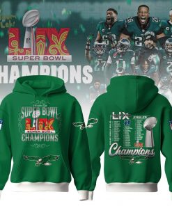 Philadelphia Eagles Super Bowl LIX Champions Limited Edition Hoodie – 2025 Official Gear