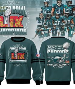 Philadelphia Eagles Super Bowl LIX Champions Limited Edition Sweatshirt – 2025 Collection
