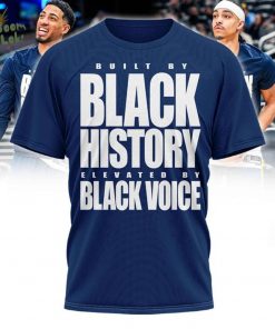Premium Black History Elevated by Black Voice Shirt – 2025 Edition