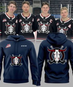 Red Deer Rebels Limited Edition Navy Hoodie 2025 – Exclusive Release
