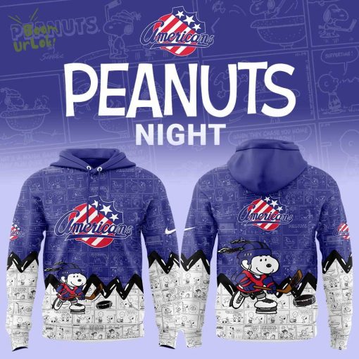 Rochester Americans 75th Anniversary of Peanuts Hoodie – NHL Peanuts Fan Gear