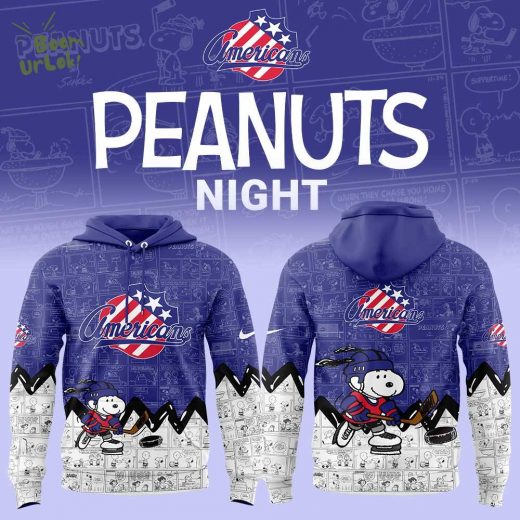 Rochester Americans 75th Anniversary of Peanuts Hoodie – NHL Peanuts Fan Gear