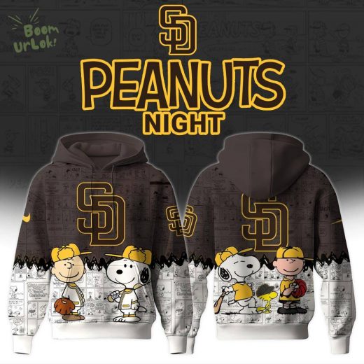 San Diego Padres MLB x 75th Anniversary of Peanuts Limited Edition Hoodie 2025