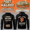San Francisco Giants MLB 2025 Limited Edition Giants x Post Malone Big Ass Stadium Tour Black Hoodie