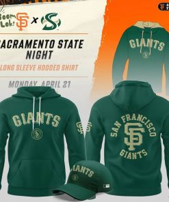 San Francisco Giants MLB 2025 Limited Edition Giants x Sacramento State Night 21st April Hoodie