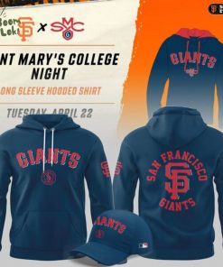 San Francisco Giants MLB 2025 Limited Edition Giants x Saint Mary’s College Night 22nd April Hoodie