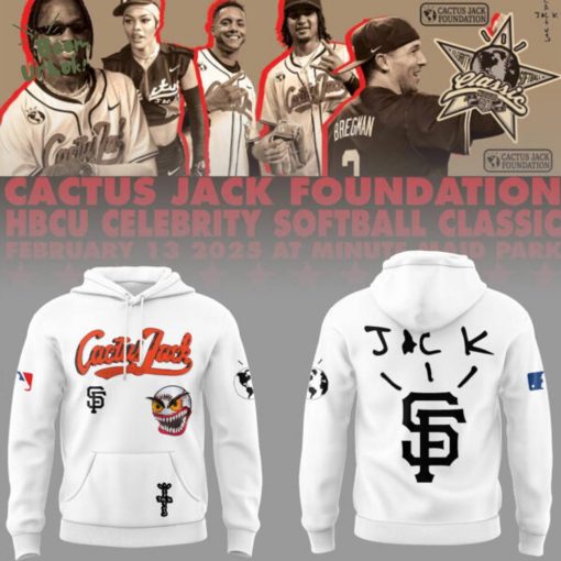 San Francisco Giants MLB 2025 Limited Edition Giants x Travis Scott Cactus Jack Hoodie