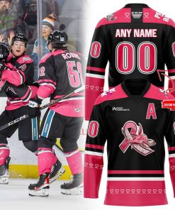 San Jose Barracuda Pink in the Rink Jersey – Limited Edition