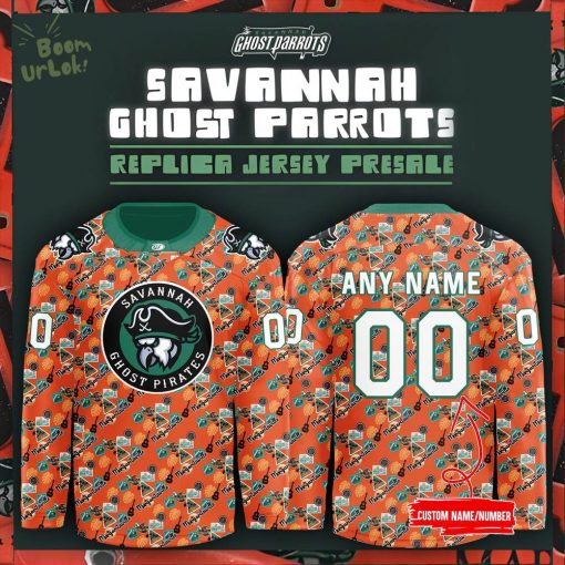 Savannah Ghost Pirates 2025 Margaritaville NHL Jersey – Limited Edition