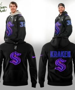 Seattle Kraken Black History Night Hockey Hoodie – 2025