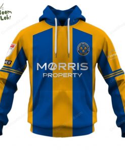 Shrewsbury Town F.C. Home Jersey Style Hoodie – Football Club Apparel