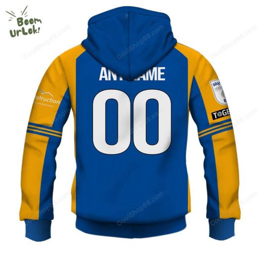Shrewsbury Town F.C. Home Jersey Style Hoodie – Football Club Apparel