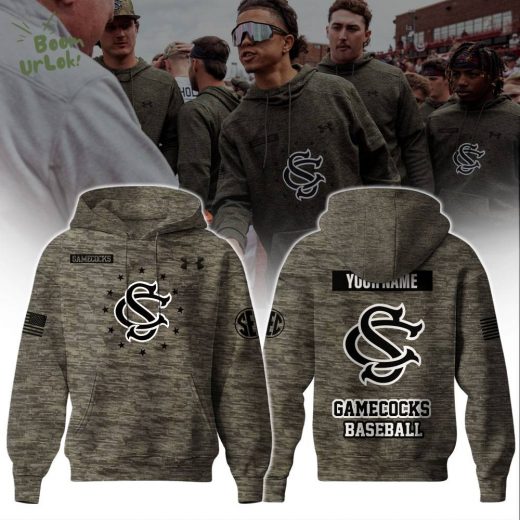 South Carolina Gamecocks NCAA Baseball x Salute to Service Hoodie Limited Edition