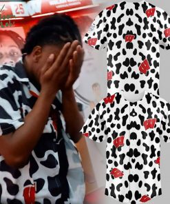 Special Cow Print Shirt Wisconsin Basketball Jersey – Unique Sports Jersey