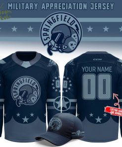 Springfield Thunderbirds Military Appreciation NHL Jersey – Sports Charity Apparel
