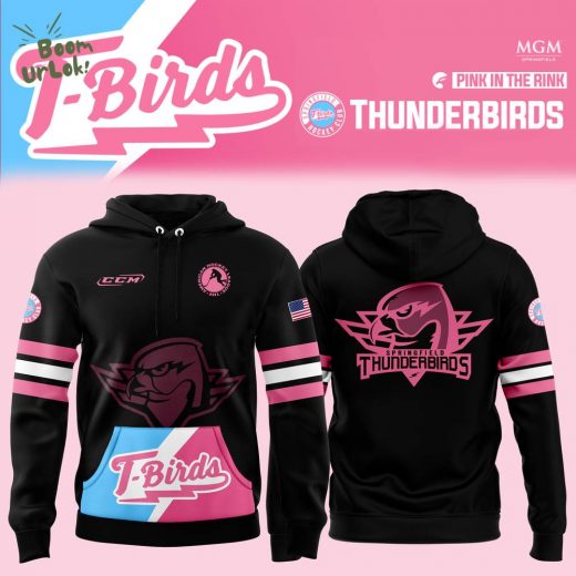 Springfield Thunderbirds x Pink in The Rink Hoodie – NHL Charity Apparel