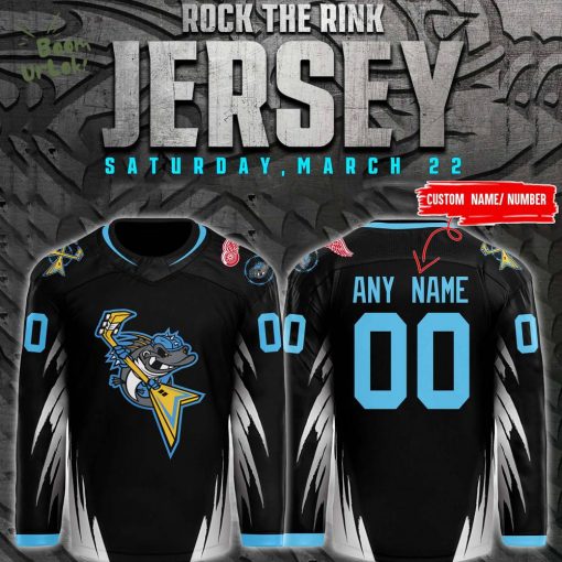 Toledo Walleye 2025 “Rock the Rink” Jersey – Limited Edition