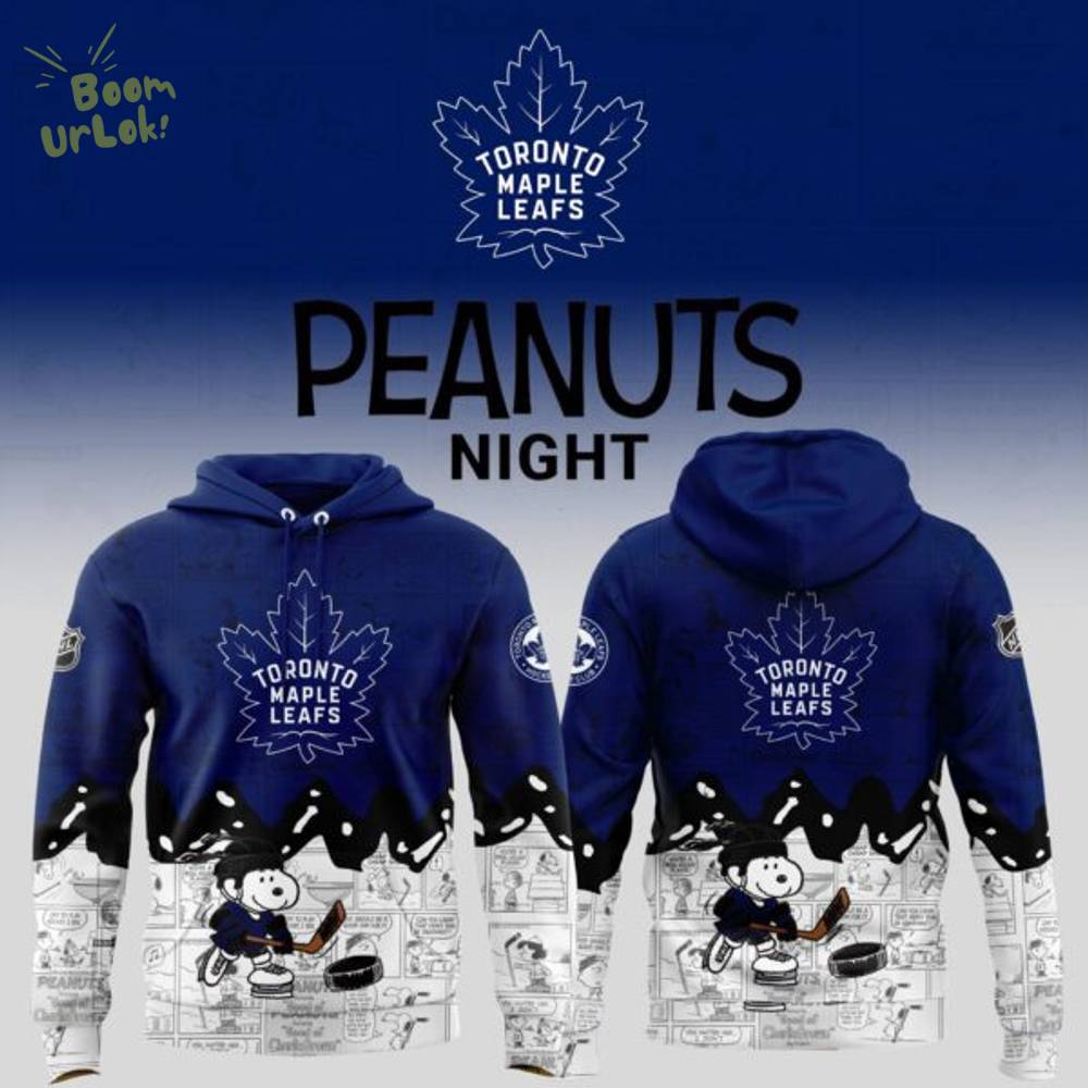 Toronto Maple Leafs Peanuts Night Hoodie Limited Edition Toronto Maple Leafs Peanuts Night Hoodie Limited Edition