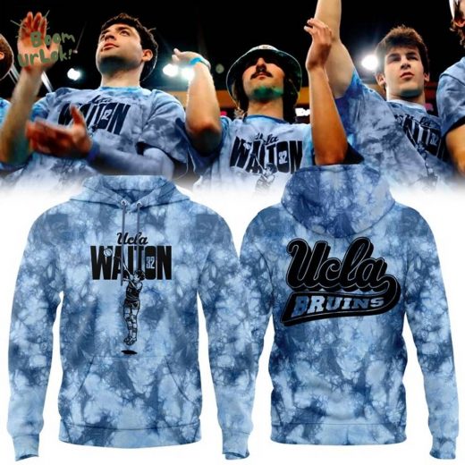 UCLA Men’s Basketball Bill Walton Tie-Dye Hoodie Limited Edition