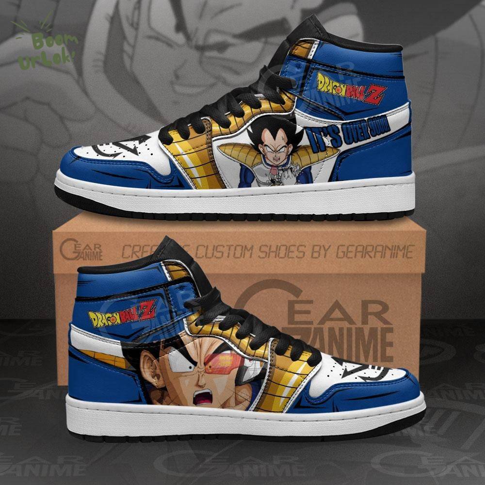Vegeta Over 9000 J1s Sneakers Anime Limited Edition Vegeta Over 9000 J1s Sneakers Anime Limited Edition