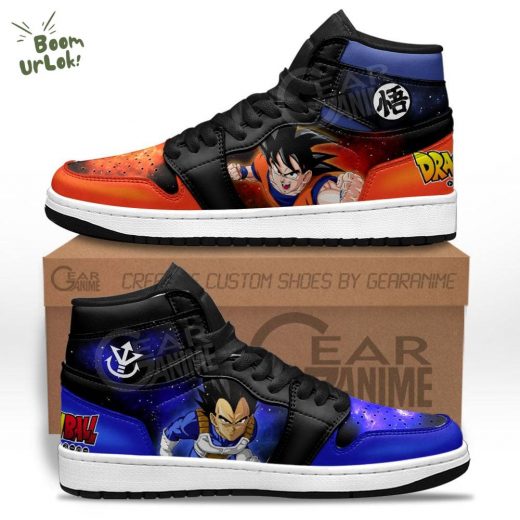 Vegeta and Goku AJ1 Sneakers Anime Limited Edition