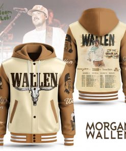 Wallen Hooded Baseball Jacket