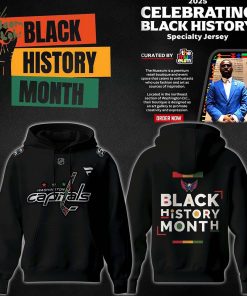 Washington Capitals Black History Month Specialty Hoodie – Limited Edition