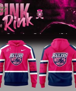 Worcester Railers PINK IN THE RINK Autographed Anthony Repaci Bobblehead Hoodie – NHL Fan Collectibles