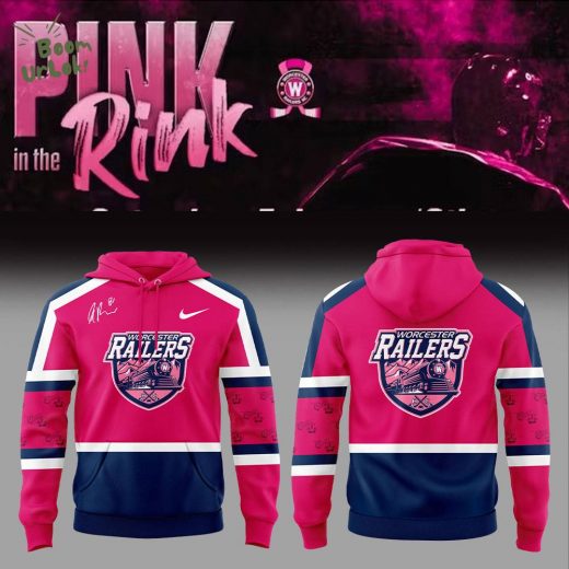 Worcester Railers PINK IN THE RINK Autographed Anthony Repaci Bobblehead Hoodie – NHL Fan Collectibles