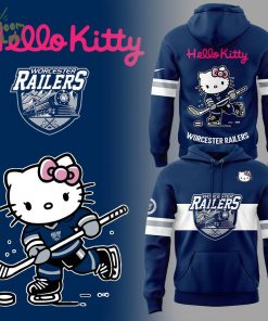 Worcester Railers x Hello Kitty Hoodie – Limited Edition Hockey & Hello Kitty Apparel
