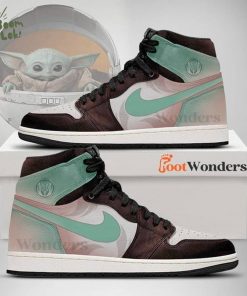 Yoda Baby Star Wars Shoes for Fans – Limited Edition AJ1 Sneakers