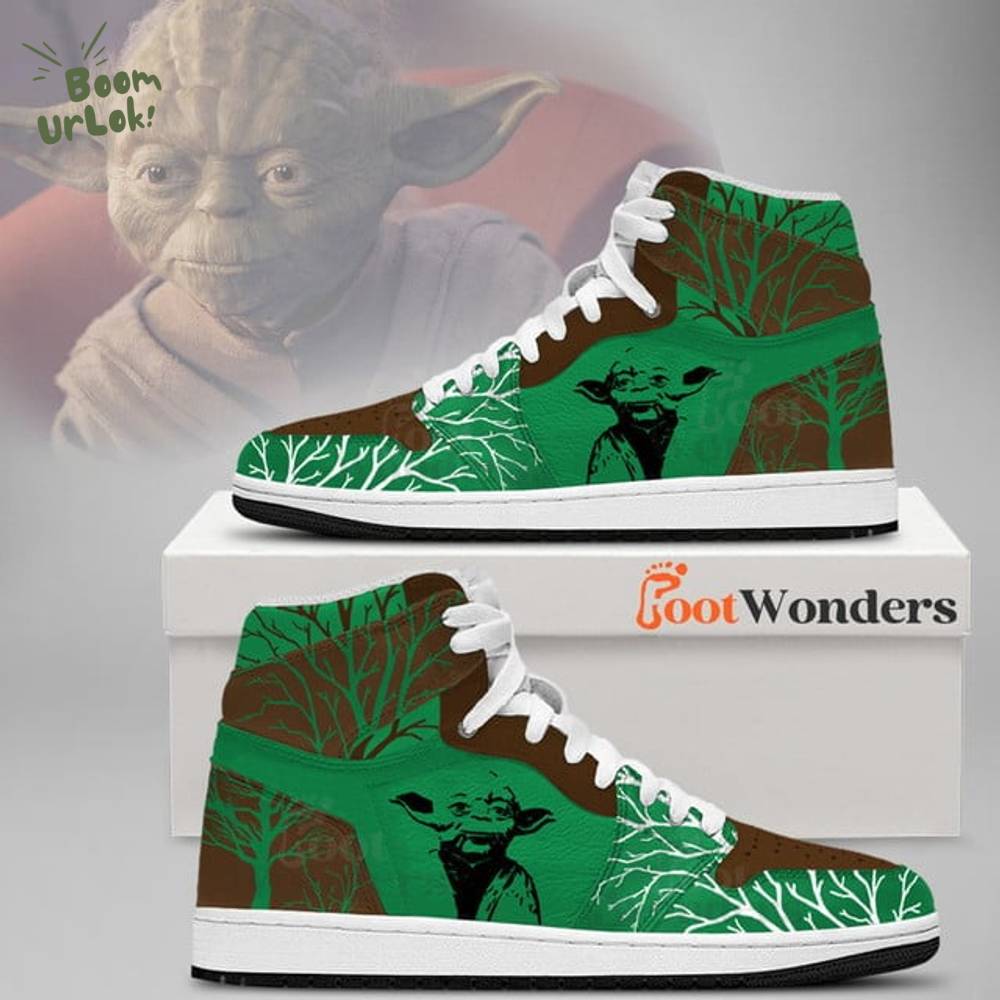 Yoda Star Wars Shoes for Fans - Limited Edition AJ1 Sneakers Yoda Star Wars Shoes for Fans - Limited Edition AJ1 Sneakers