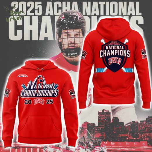 ACHA NATIONAL CHAMPIONS UNLV 2025 Hoodie