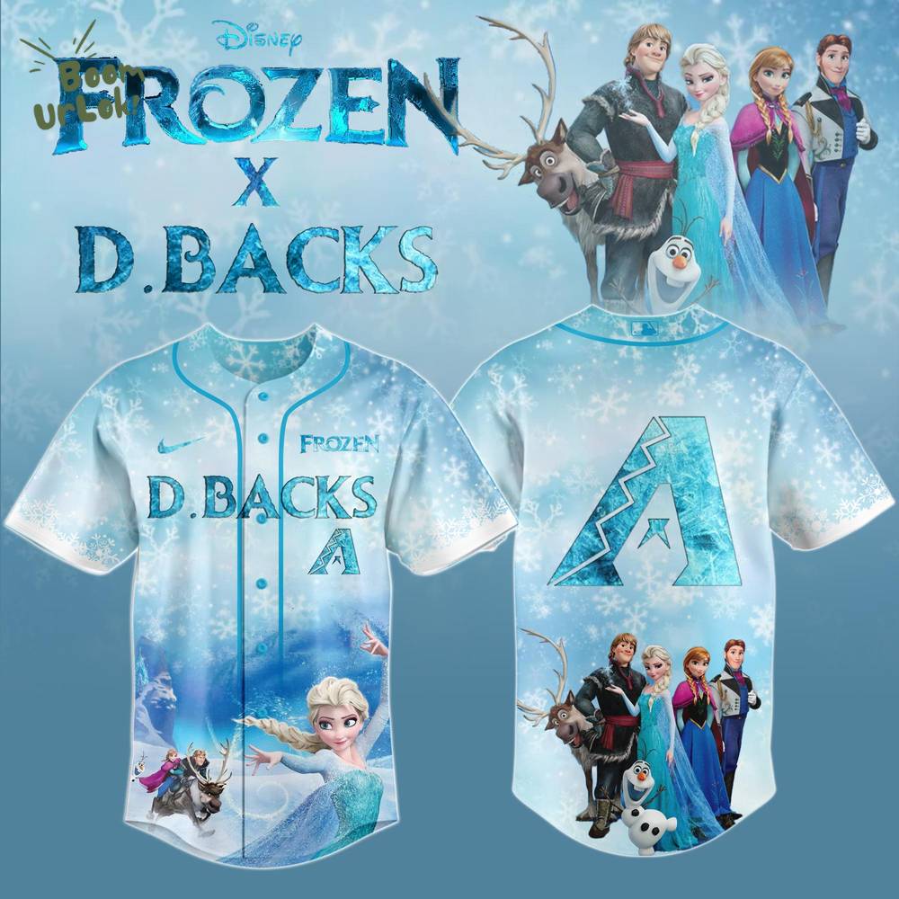 Arizona Diamondbacks MLB x Frozen Baseball Jersey Editions Limited Arizona Diamondbacks MLB x Frozen Baseball Jersey Editions Limited