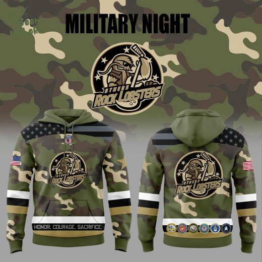 Athens Rock Lobsters Military Night Hoodie Limited Edition 2025