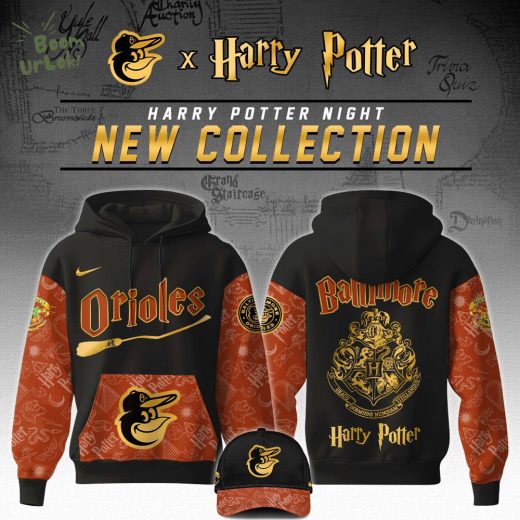 Baltimore Orioles MLB x Harry Potter Night Game Limited Edition Hoodie 2025