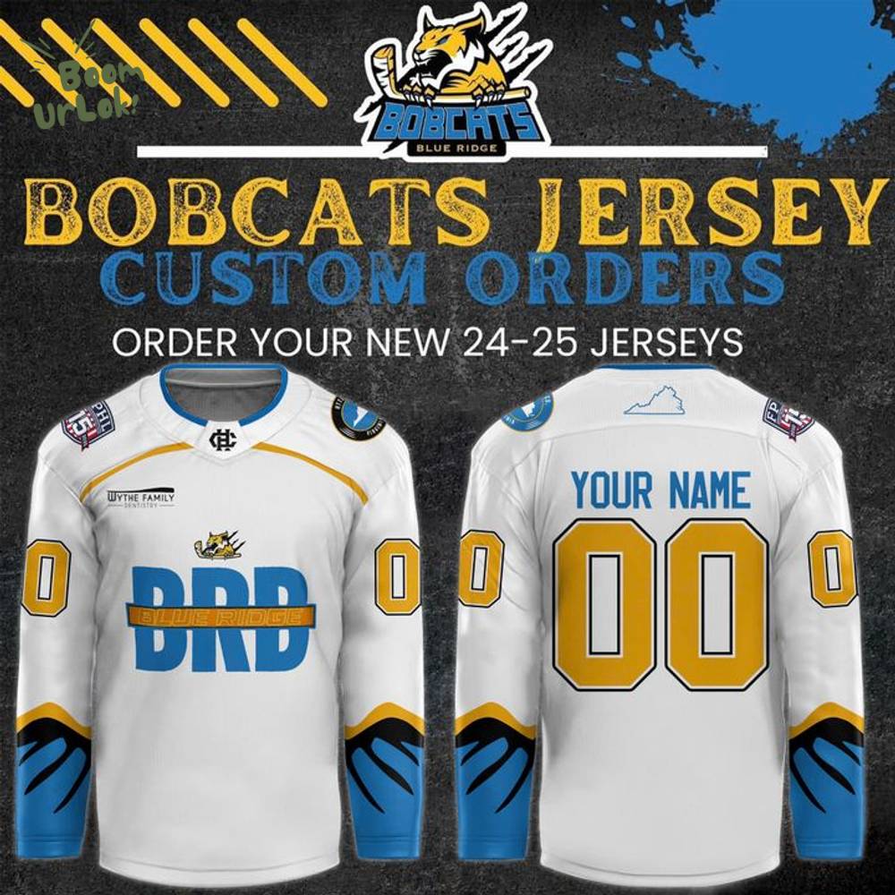 Bobcats Pro White Hockey Jerseys 2025 Bobcats Pro White Hockey Jerseys 2025