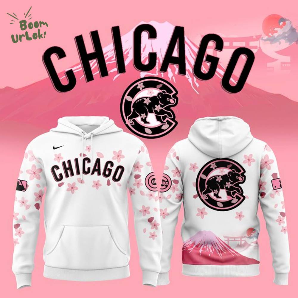 Chicago Cubs Sakura – Japanese Cherry Blossom Limited Hoodie Chicago Cubs Sakura – Japanese Cherry Blossom Limited Hoodie