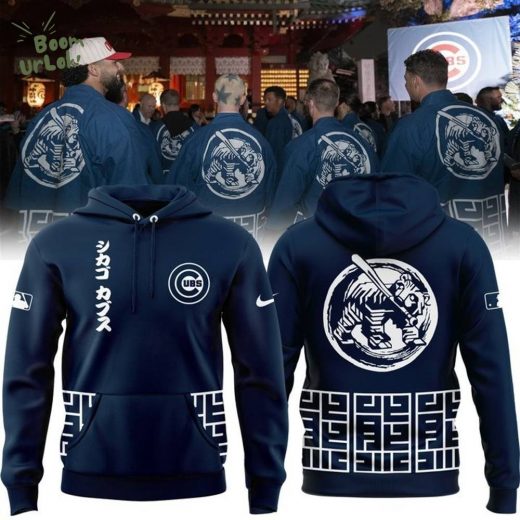 Chicago Cubs Samurai Hoodie – Japanese Style MLB Hoodie