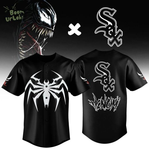 Chicago White Sox x Venom: Shadow Slugger Reign – Limited Baseball Jersey 2025