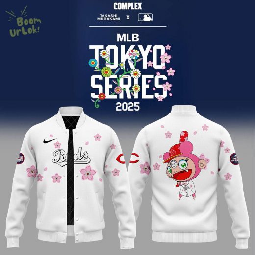 Cincinnati Reds x Takashi Murakami MLB World Tour Tokyo Series Jacket 2025 (Limited Edition)