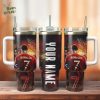 Oklahoma City Thunder NBA Custom Stanley Quencher 40oz Stainless Steel Tumbler