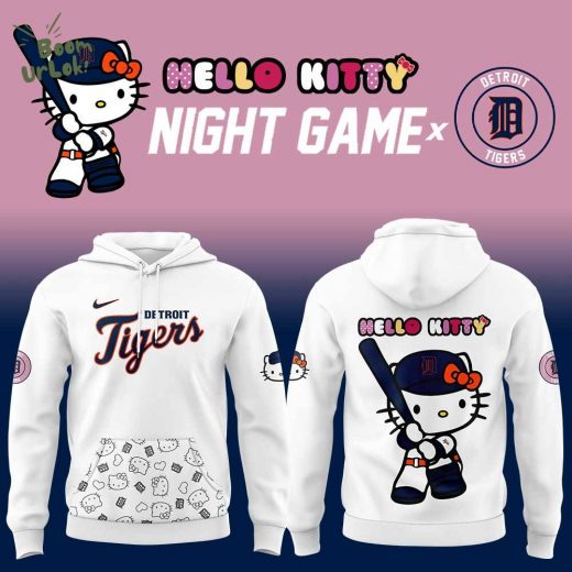 Detroit Tigers x Hello Kitty Night Game Hoodie (Limited Edition)