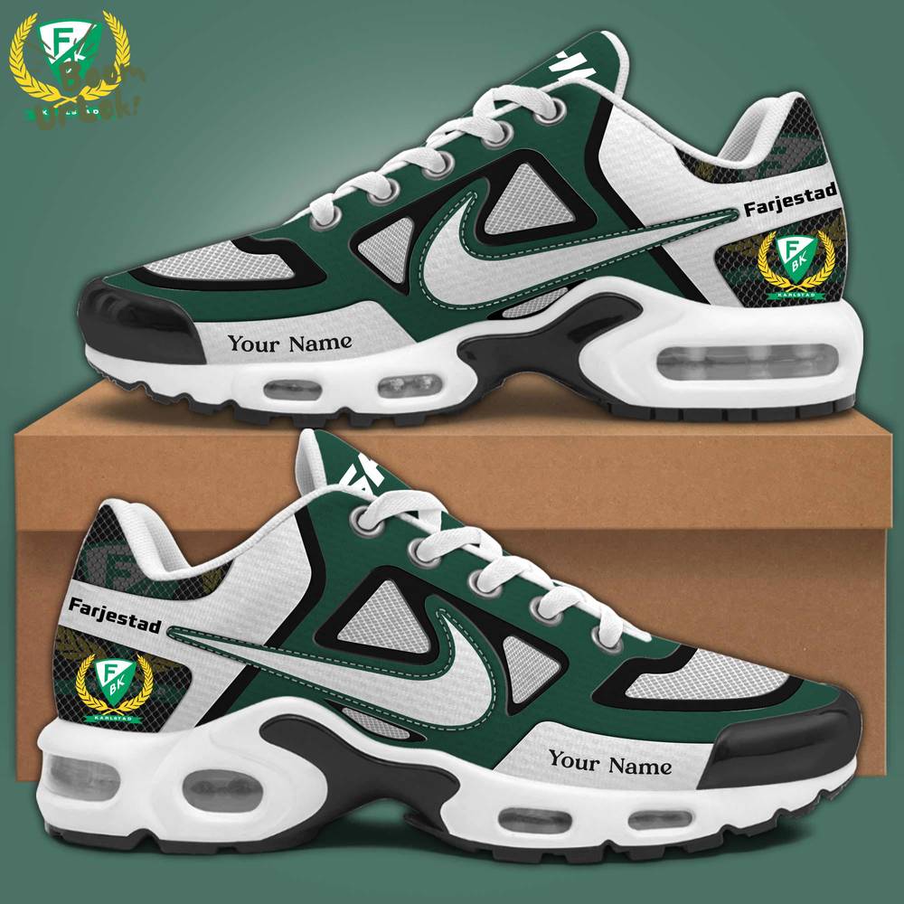 Farjestad SHL Air Max Plus Shoes Custom Name 2025 Farjestad SHL Air Max Plus Shoes Custom Name 2025
