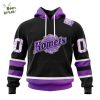 Florida Everblades Hockey Fights Cancer NHL Collection Hoodie 2025